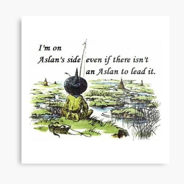 Puddleglum Quote Metal Print