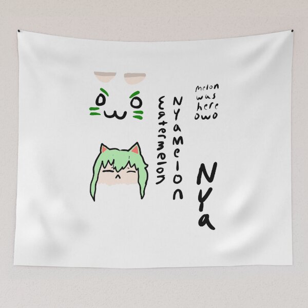 Item preview, Nyamelon la sandía vtuber designed and sold by Nyamelon.