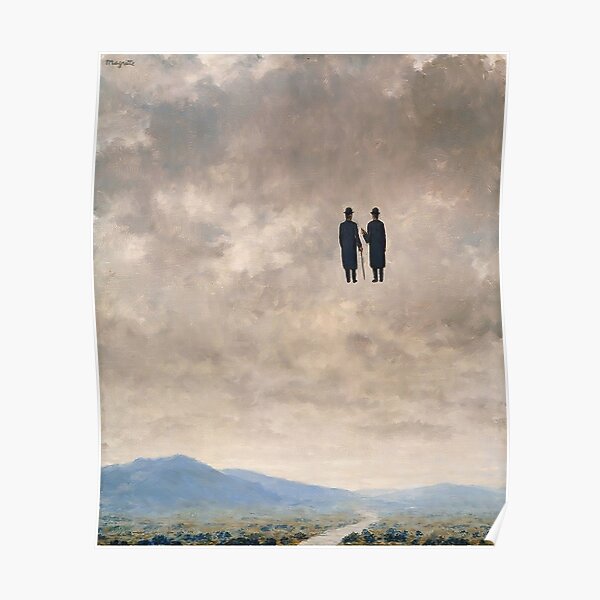 L'art de la conversation de René Magritte Poster
