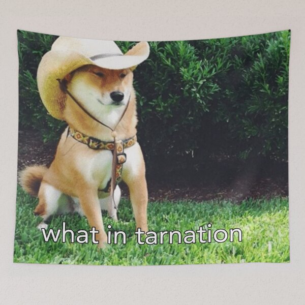 Item preview, What in Tarnation Dog designed and sold by Meme Economy.