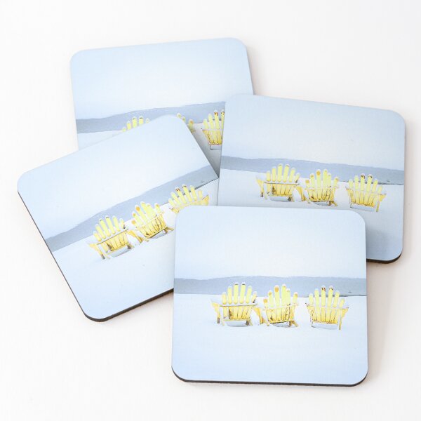 Item preview, Three Yellow Chairs designed and sold by Gisele Bedard.