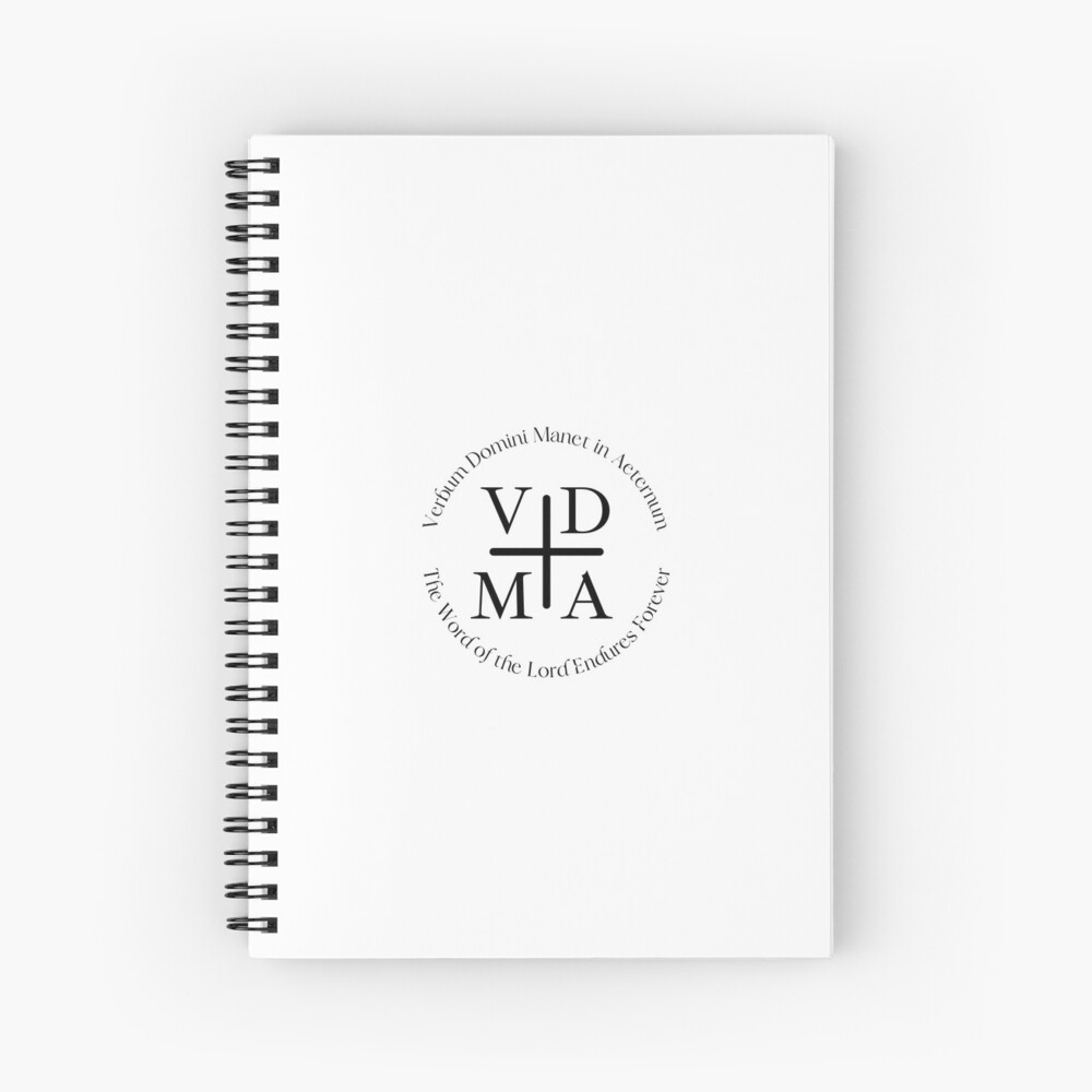 VDMA Verbum Domini Manet in Aeternum Spiral Notebook