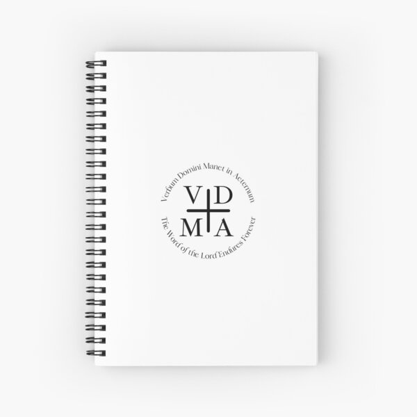VDMA Verbum Domini Manet in Aeternum Spiral Notebook