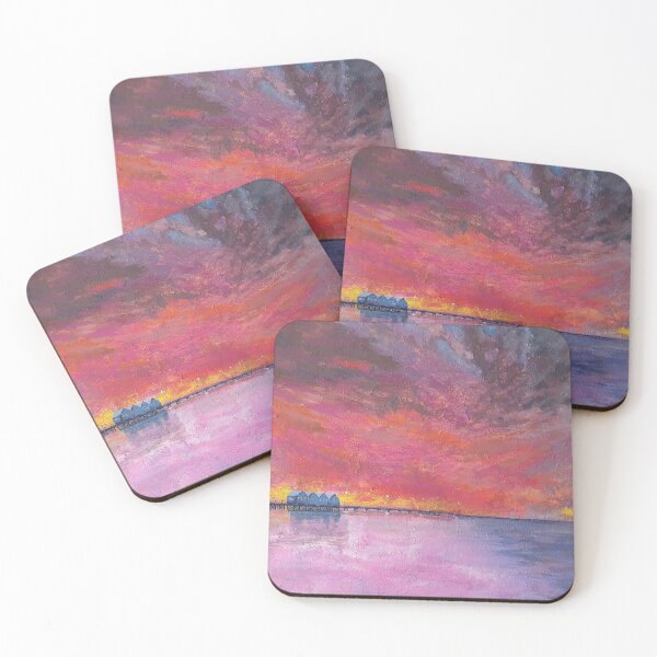 Item preview, Sunset at the jetty designed and sold by Claire Slater.