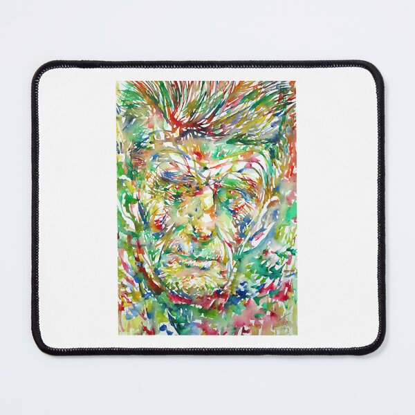 Item preview, SAMUEL BECKETT watercolor portrait .4  designed and sold by sephwee.