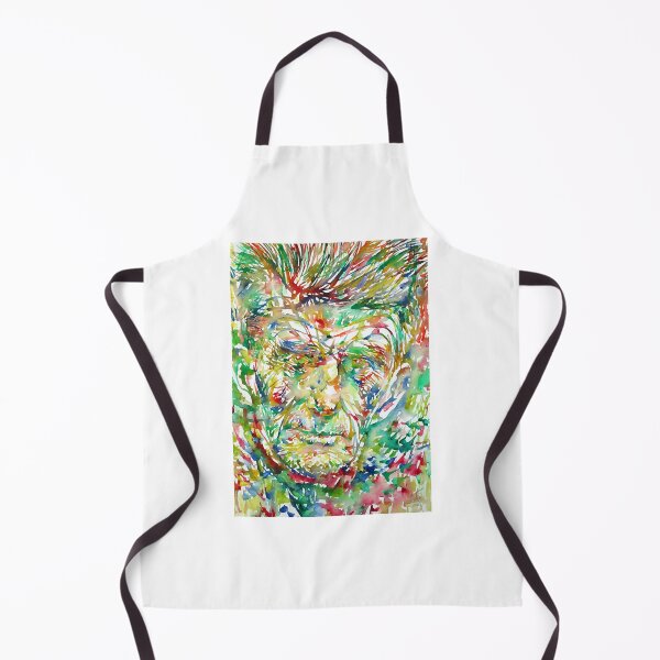 Item preview, SAMUEL BECKETT watercolor portrait .4 designed and sold by sephwee.