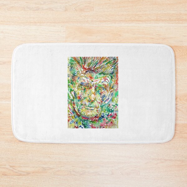 Item preview, SAMUEL BECKETT watercolor portrait .4  designed and sold by sephwee.