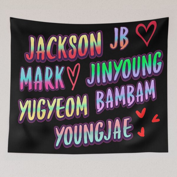 Item preview, Got7 names designed and sold by arorar.
