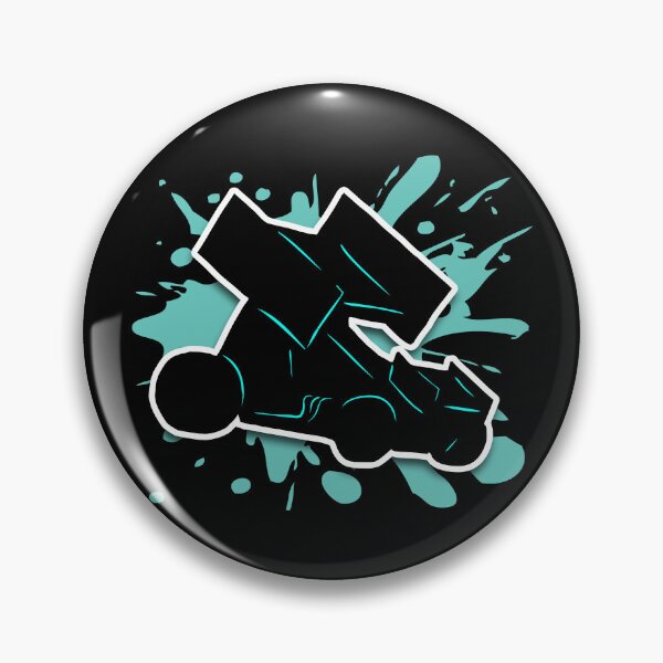 Item preview, Sprint Car Teal Splat designed and sold by miaka618.