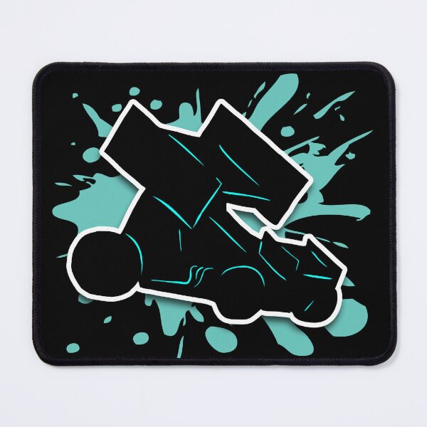Item preview, Sprint Car Teal Splat designed and sold by miaka618.