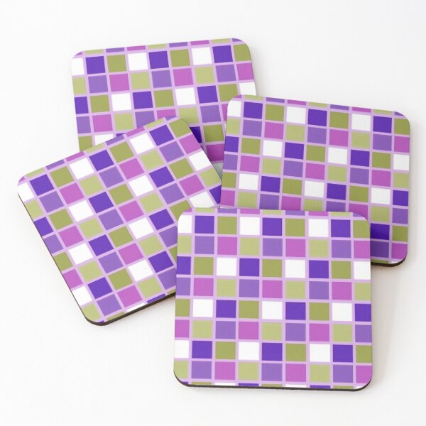Item preview, Harlequin Green Purple  designed and sold by SaraValor.