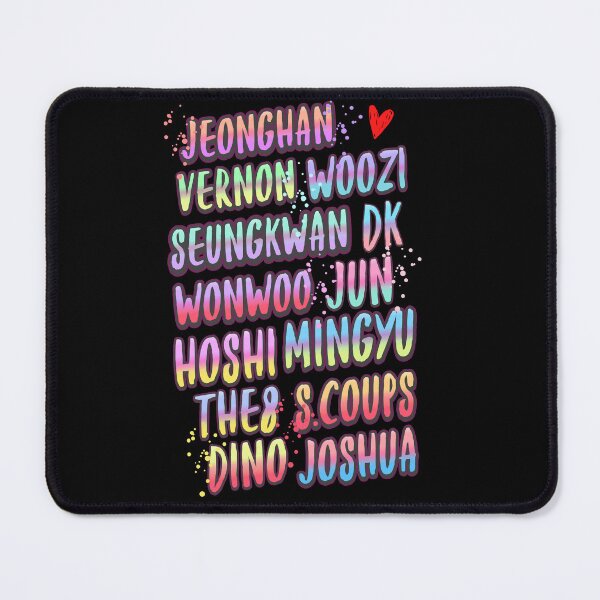 Item preview, saventeen kpop name designed and sold by arorar.