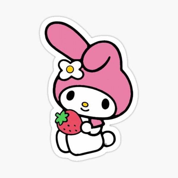 cute little rabbit sticker Sticker