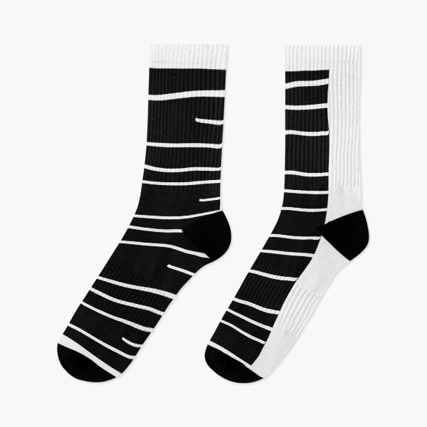 Item preview, White traits on black background - Patterns  designed and sold by Foriart.