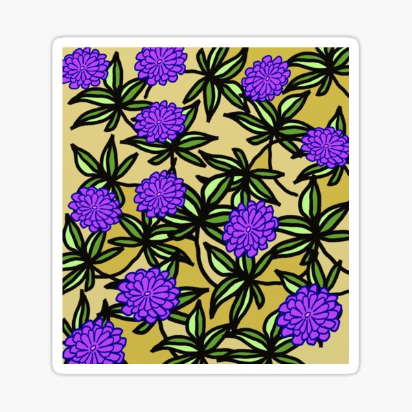 Item preview, Purple Flowers  designed and sold by myimpression.