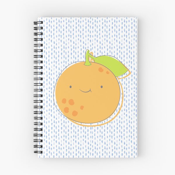 Item preview,  Purple Hand Drawn Polka Dot Orange designed and sold by The-Chic-Peach.