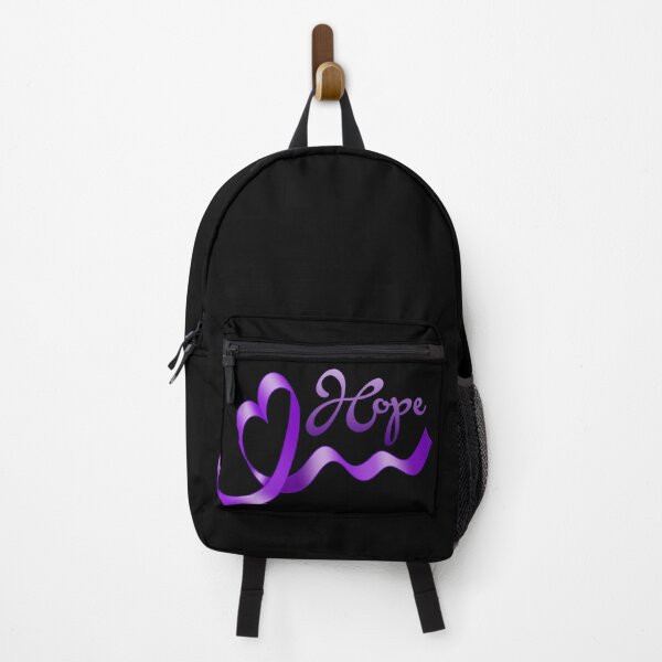 Item preview, Purple Awareness Ribbon with Heart with Hope designed and sold by Alondra.