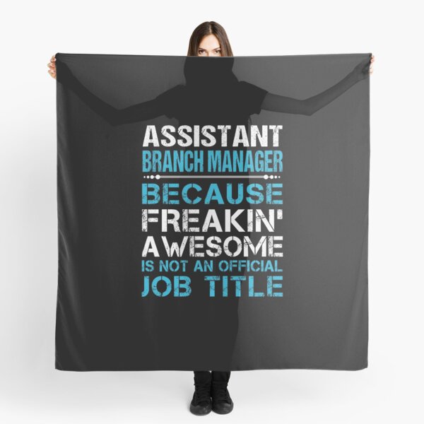 Item preview, Assistant Branch Manager T Shirt - Freaking Awesome Job Gift Item Tee designed and sold by oetate4774.