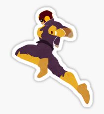 Captain Falcon Knee Sticker