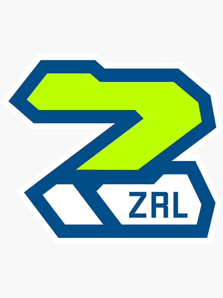 "New ZRL logo!" Sticker for Sale by ZealousRacing | Redbubble