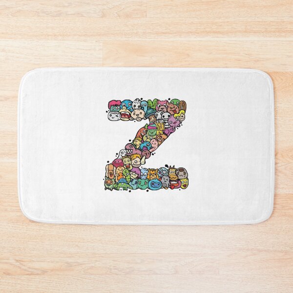 Item preview, Alphabet Monster Doodle Letter Z Monogram copy  designed and sold by Fa6gEmsz.
