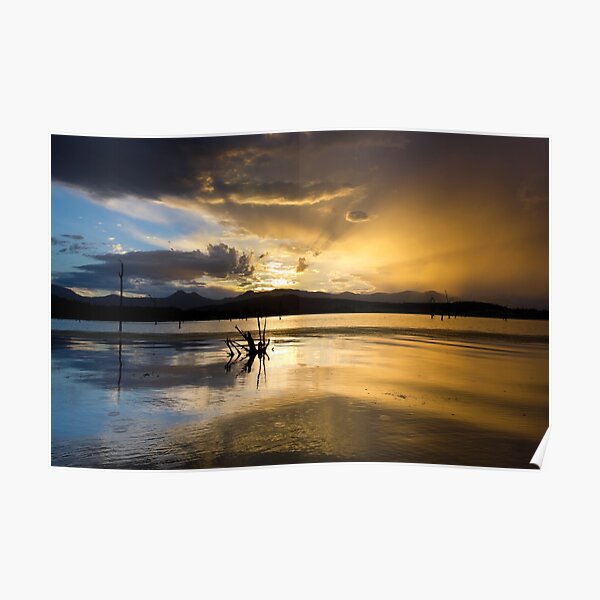 Moogerah Sunset Poster
