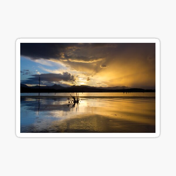 Moogerah Sunset Sticker