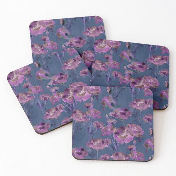 Item preview, Blue Watercolor Floral designed and sold by Carolina Diaz.