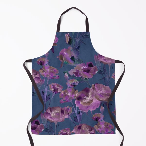 Item preview, Blue Watercolor Floral designed and sold by Carolina Diaz.