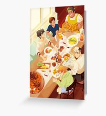Warm start in the day Greeting Card