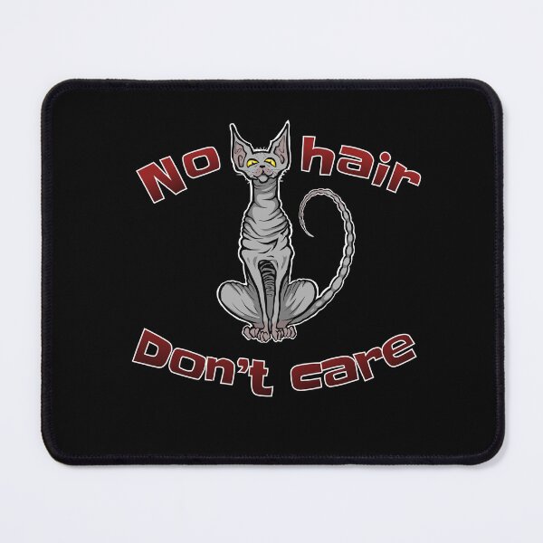 Item preview, No hair don't care burgundy inscription designed and sold by Ishtamari.