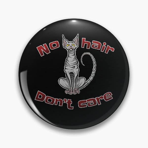 Item preview, No hair don't care burgundy inscription designed and sold by Ishtamari.