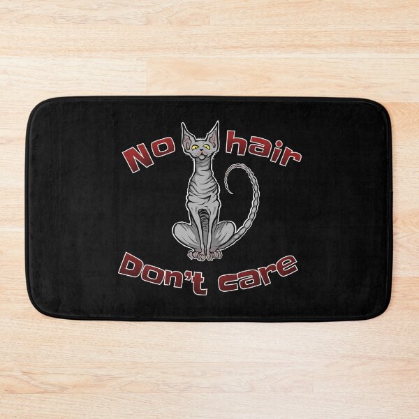 Item preview, No hair don't care burgundy inscription designed and sold by Ishtamari.