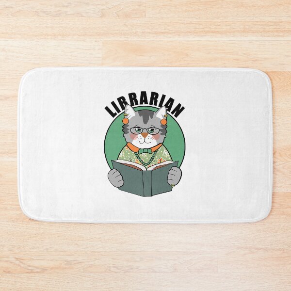 Item preview, Librarian Cat Lady  designed and sold by jaydamekh.