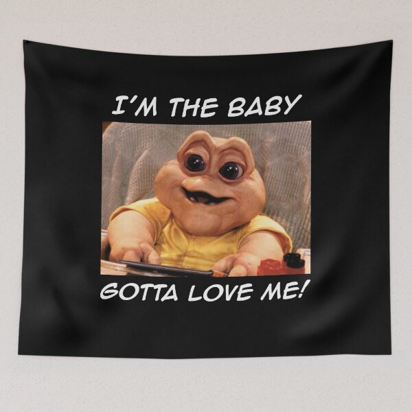 Item preview, I'm the baby gotta love me Baby Sinclair character designed and sold by VitorDias1071.