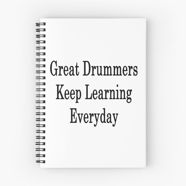 Item preview, Great Drummers Keep Learning Everyday  designed and sold by supernova23.