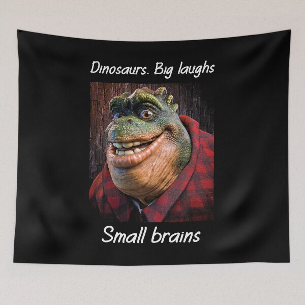Item preview, Earl Sinclair character small brains poster designed and sold by VitorDias1071.