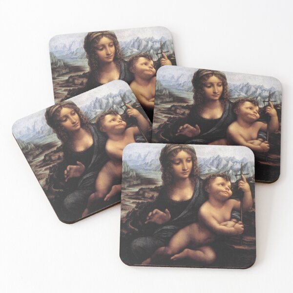 Item preview, Madonna with the Yarnwinder by Leonardo Da Vinci  designed and sold by ArtHistoryLover.