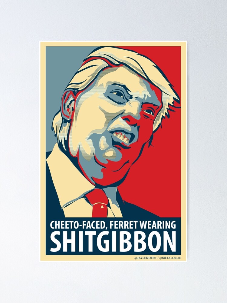 Alternate view of SHITGIBBON Swag! Poster