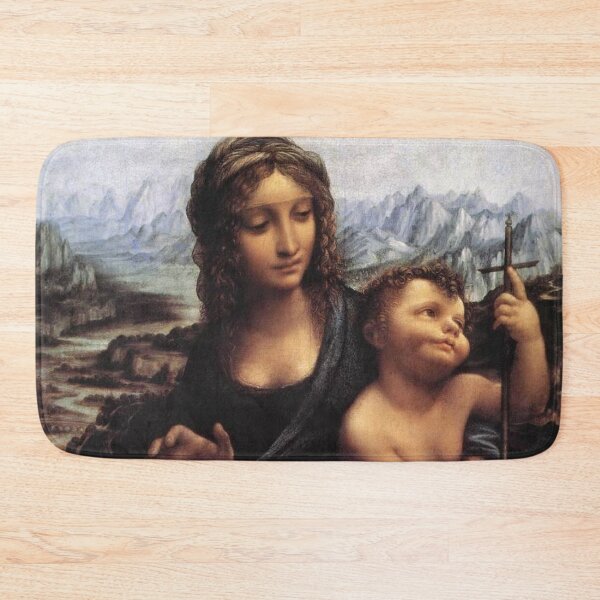 Item preview, Madonna with the Yarnwinder by Leonardo Da Vinci  designed and sold by ArtHistoryLover.