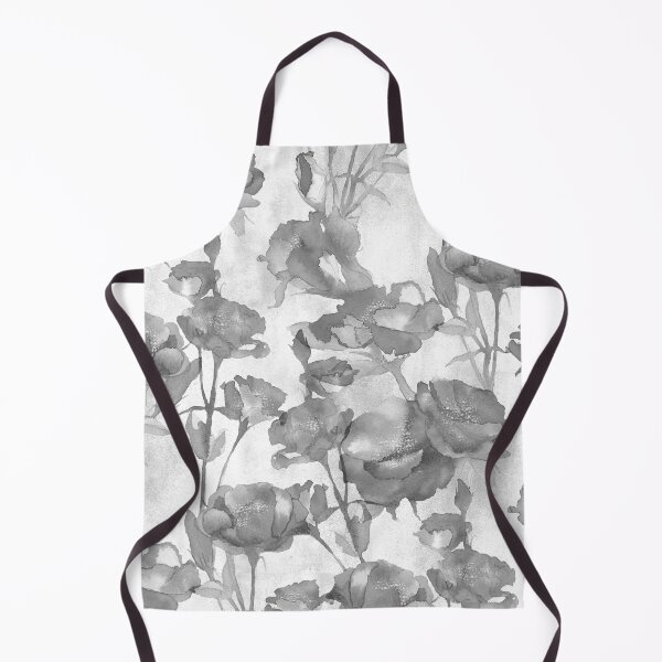 Item preview, Light Gray Watercolor Floral designed and sold by Carolina Diaz.
