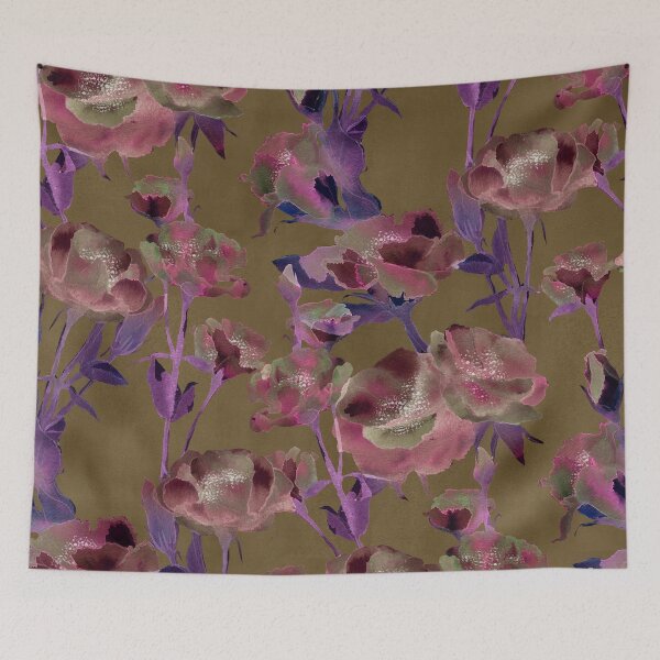 Item preview, Olive Watercolor Floral designed and sold by Carolina Diaz.