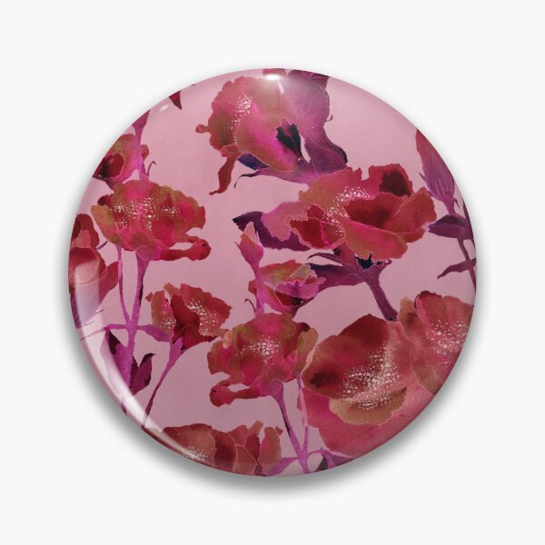 Item preview, Pink Watercolor Floral designed and sold by Carolina Diaz.