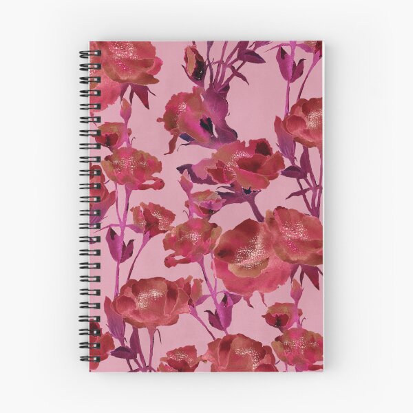 Item preview, Pink Watercolor Floral designed and sold by Carolina Diaz.