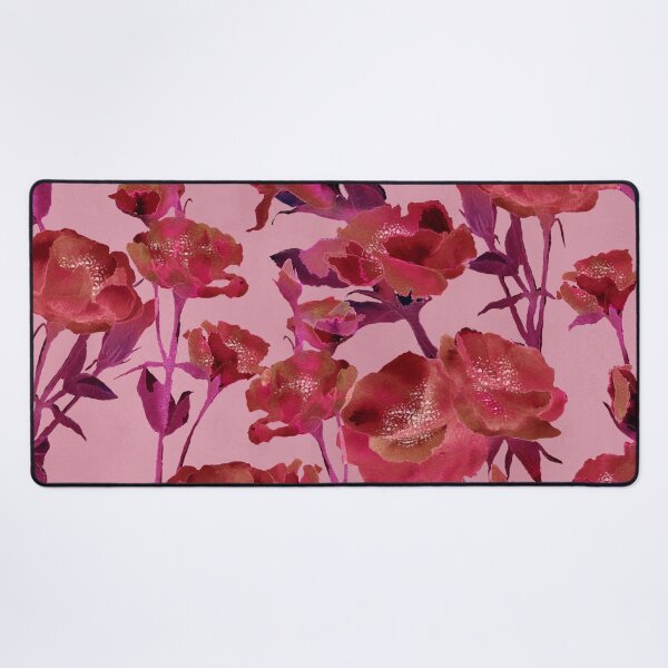 Item preview, Pink Watercolor Floral designed and sold by Carolina Diaz.