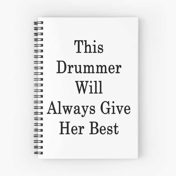Item preview, This Drummer Will Always Give Her Best  designed and sold by supernova23.