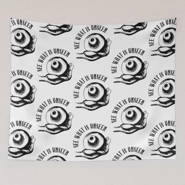 Item preview, Vintage Mystical Eye In Hand Esoteric Occult  designed and sold by rogeliorice.