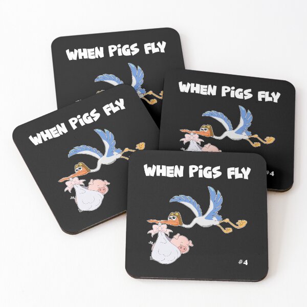 Item preview, When Pigs Fly #4 designed and sold by Slap-Cat.