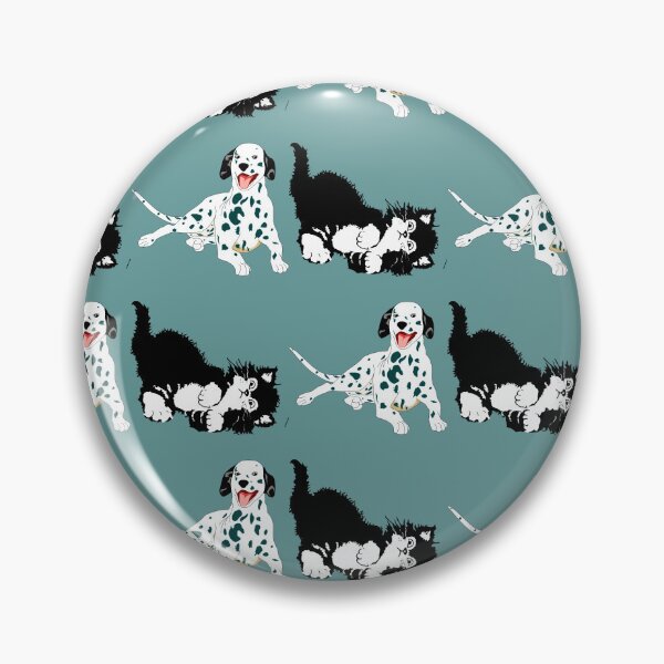 Item preview, Dalmatian & Black Kitty designed and sold by DJDesigns70.