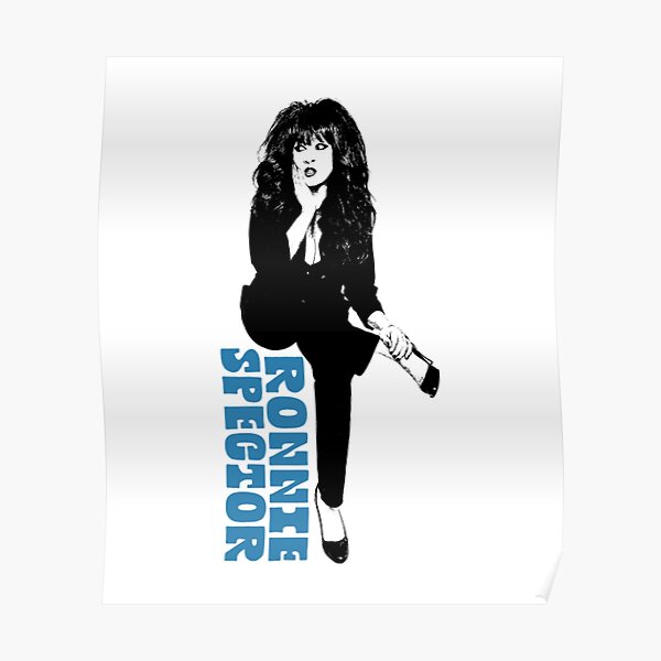 “Ronnie Spector” Poster for Sale by AshenafiAsmassu | Redbubble